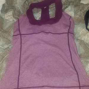 Lululemon mesh racerback tank top